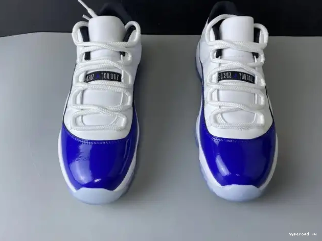 White Low Retro Jordan AH7860-100 Air 11 Concord 0420